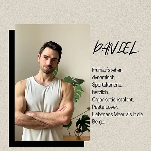 LERNT UNSER TEAM KENNEN …more to come!
DANIEL HEIL @blissranger 
.
Wer ist Daniel, ganz kurz und knapp, beschrieben?...